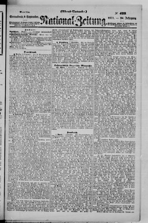 Nationalzeitung vom 09.09.1871