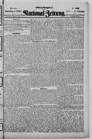 Nationalzeitung vom 05.10.1871