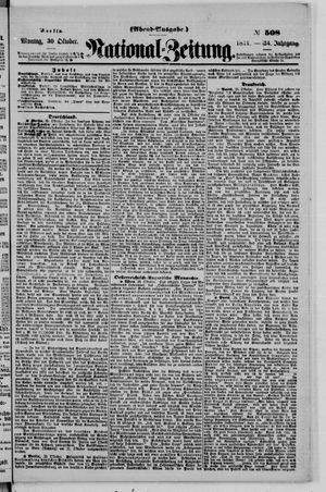 National-Zeitung vom 30.10.1871