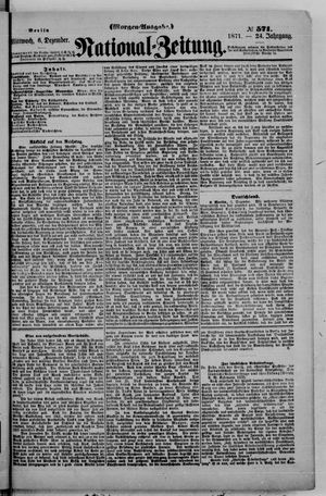 National-Zeitung vom 06.12.1871