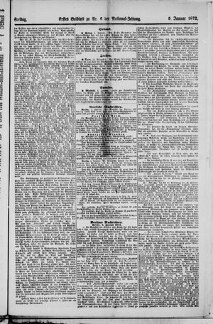 Nationalzeitung vom 05.01.1872