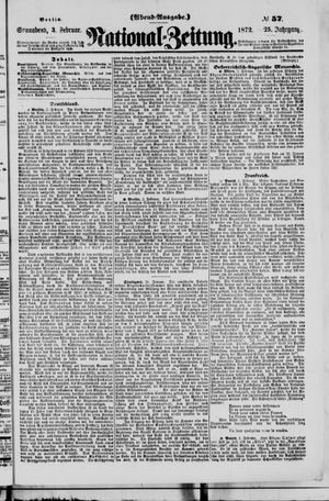 Nationalzeitung vom 03.02.1872
