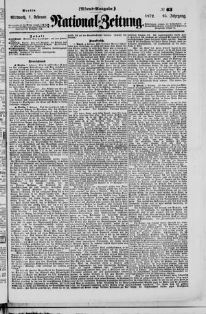 National-Zeitung vom 07.02.1872