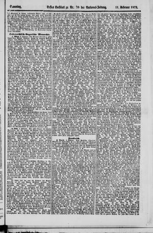 Nationalzeitung vom 11.02.1872