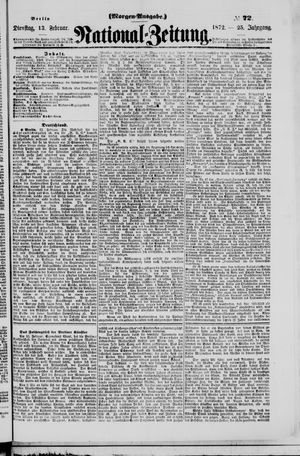 National-Zeitung on Feb 13, 1872