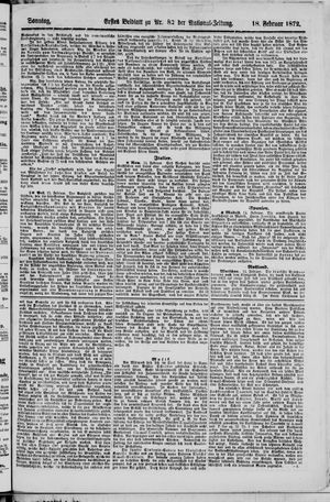 Nationalzeitung vom 18.02.1872