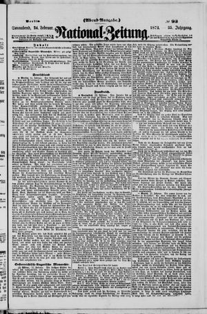 Nationalzeitung on Feb 24, 1872