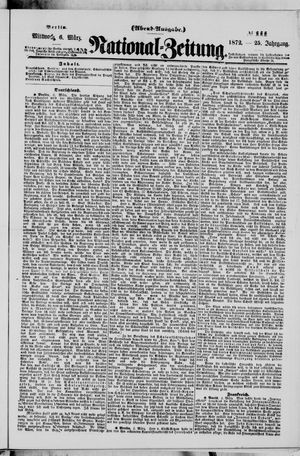 National-Zeitung on Mar 6, 1872