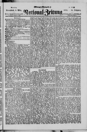Nationalzeitung vom 09.03.1872