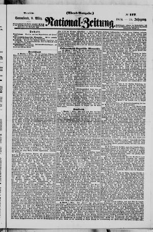 Nationalzeitung vom 09.03.1872