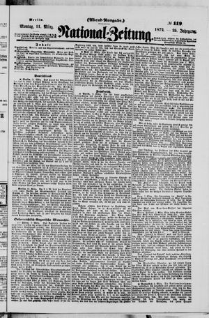 National-Zeitung vom 11.03.1872