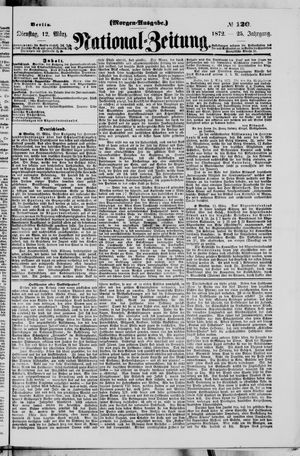 Nationalzeitung on Mar 12, 1872