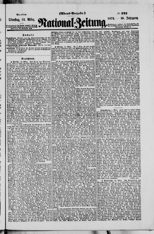 Nationalzeitung on Mar 12, 1872