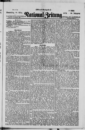 Nationalzeitung vom 14.03.1872