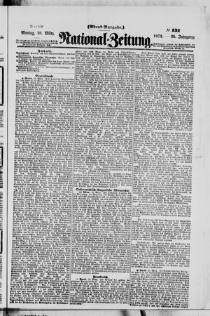 Nationalzeitung vom 18.03.1872
