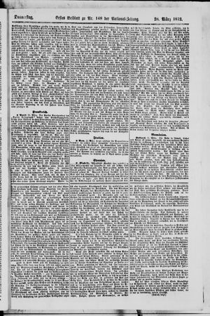 Nationalzeitung vom 28.03.1872