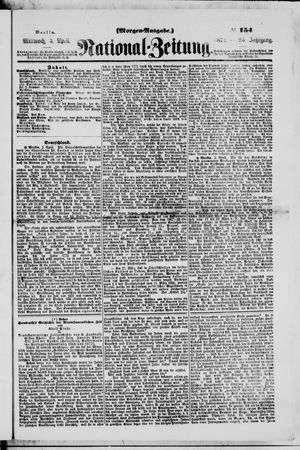 Nationalzeitung on Apr 3, 1872