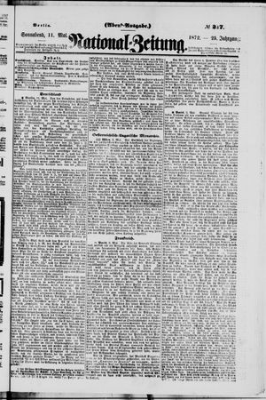 Nationalzeitung on May 11, 1872