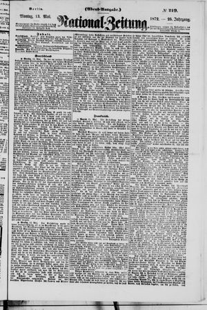 National-Zeitung vom 13.05.1872