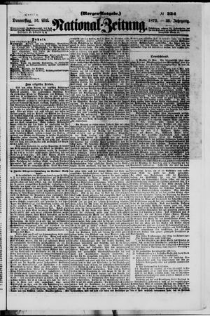 Nationalzeitung vom 16.05.1872