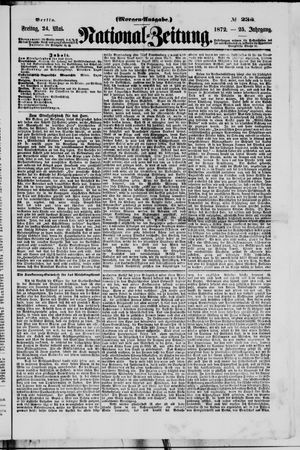 Nationalzeitung on May 24, 1872