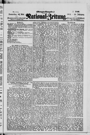 Nationalzeitung on May 30, 1872