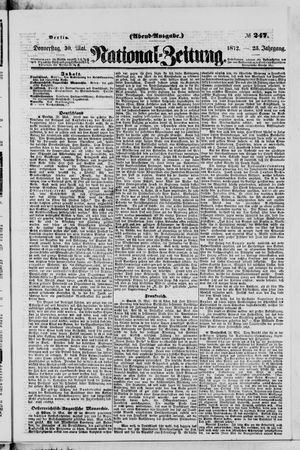 Nationalzeitung on May 30, 1872