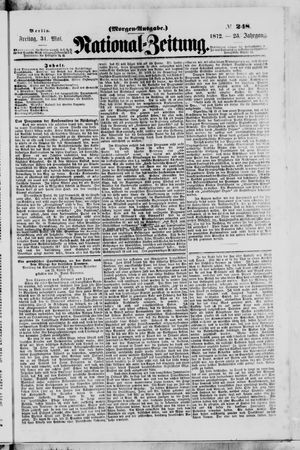 Nationalzeitung on May 31, 1872