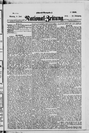 Nationalzeitung on Jun 3, 1872