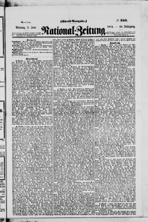 National-Zeitung vom 03.06.1872
