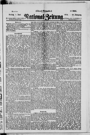 Nationalzeitung vom 07.06.1872
