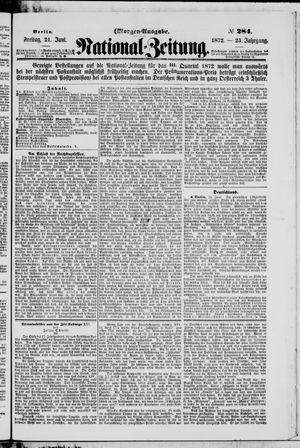 Nationalzeitung on Jun 21, 1872