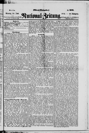 Nationalzeitung on Jun 24, 1872