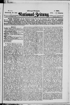 National-Zeitung vom 29.06.1872