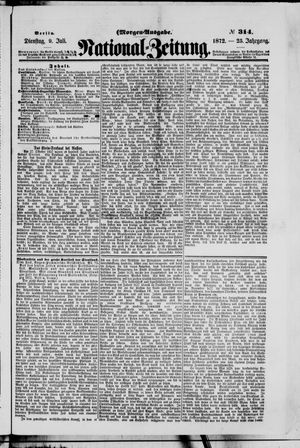 Nationalzeitung vom 09.07.1872
