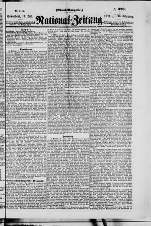 Nationalzeitung on Jul 13, 1872