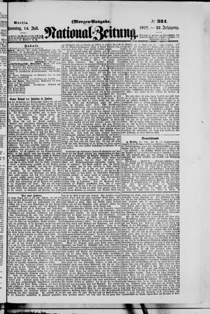 National-Zeitung vom 14.07.1872