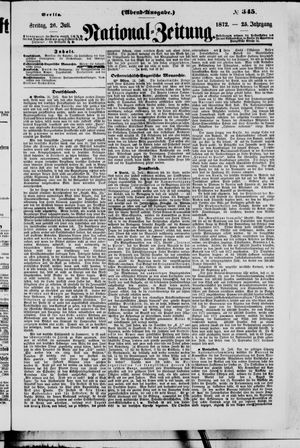 Nationalzeitung on Jul 26, 1872
