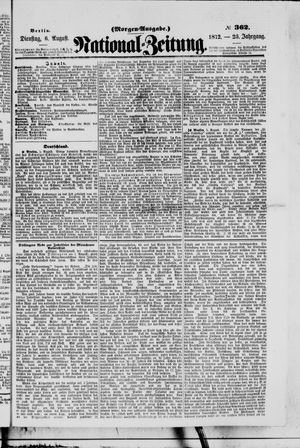 Nationalzeitung vom 06.08.1872