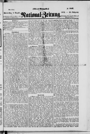 Nationalzeitung on Aug 8, 1872