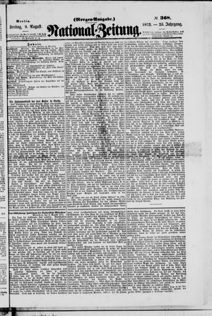 Nationalzeitung vom 09.08.1872