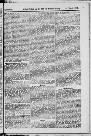 Nationalzeitung on Aug 24, 1872