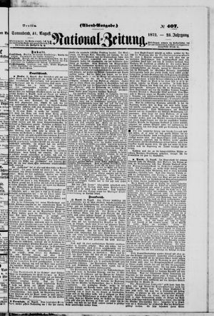 National-Zeitung on Aug 31, 1872