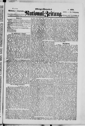 Nationalzeitung on Sep 4, 1872