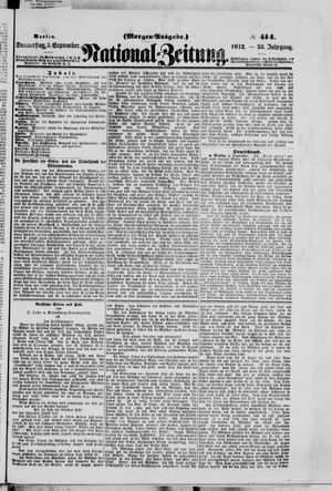 Nationalzeitung on Sep 5, 1872