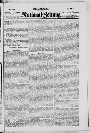 National-Zeitung vom 14.10.1872