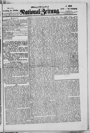 National-Zeitung vom 20.10.1872
