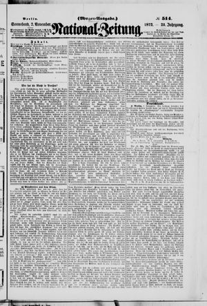 Nationalzeitung on Nov 2, 1872