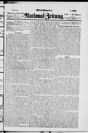 National-Zeitung vom 07.11.1872