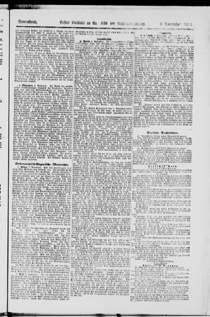 Nationalzeitung vom 09.11.1872